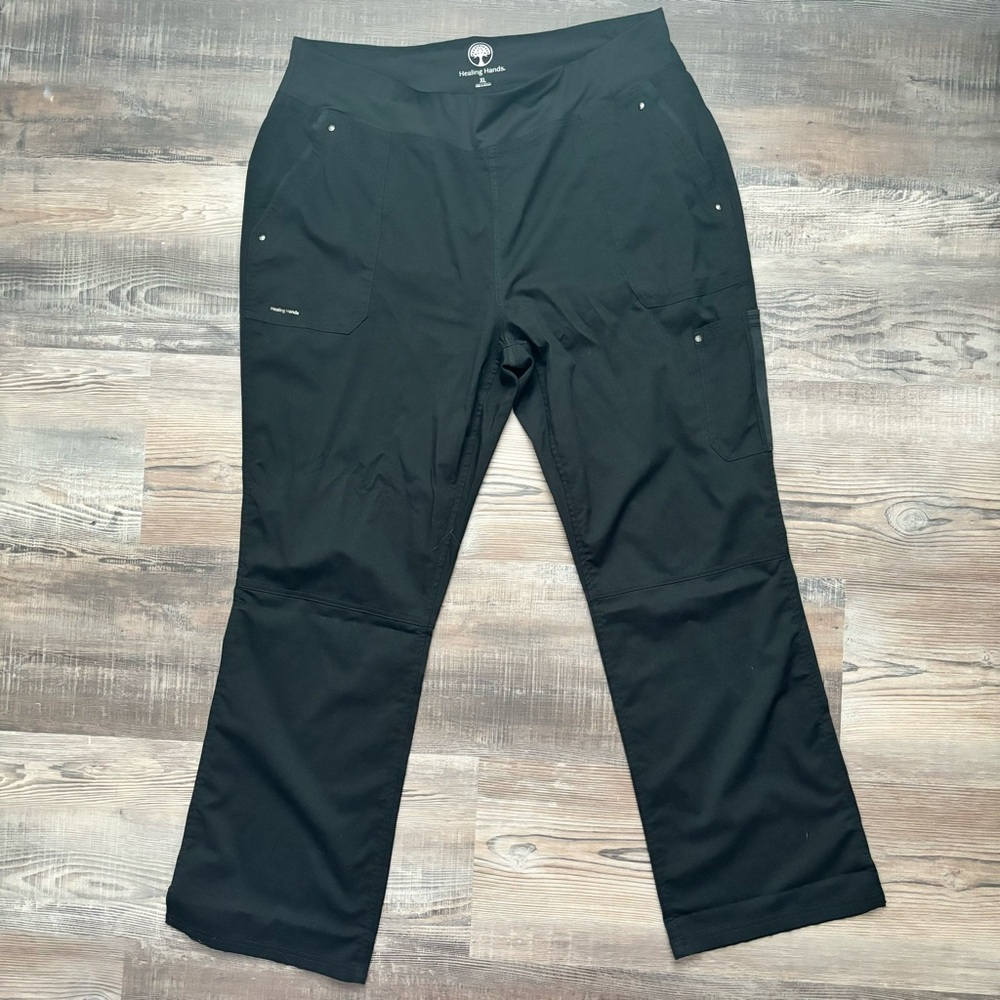 Healing Hands| Yoga Band Scrub Bottoms